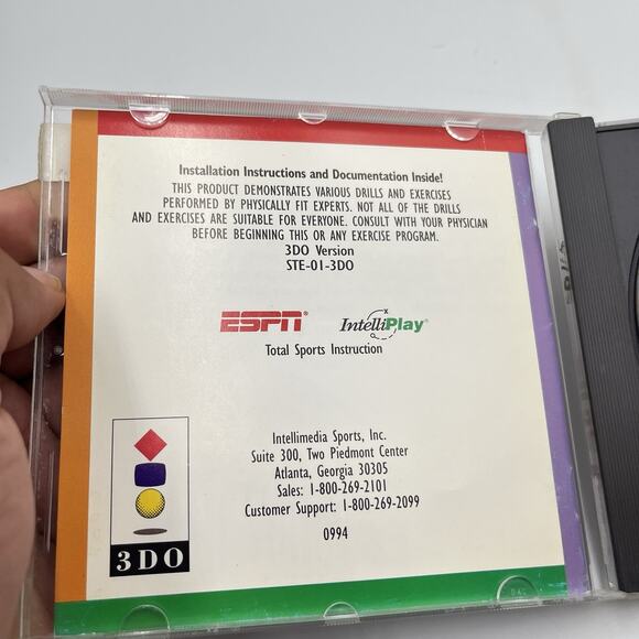 ESPN Let's Play Tennis User Manual CD-ROM PC by IntelliPlay - Picture 5 of 8